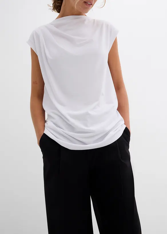 Shirt van een zachte viscosemix, bonprix