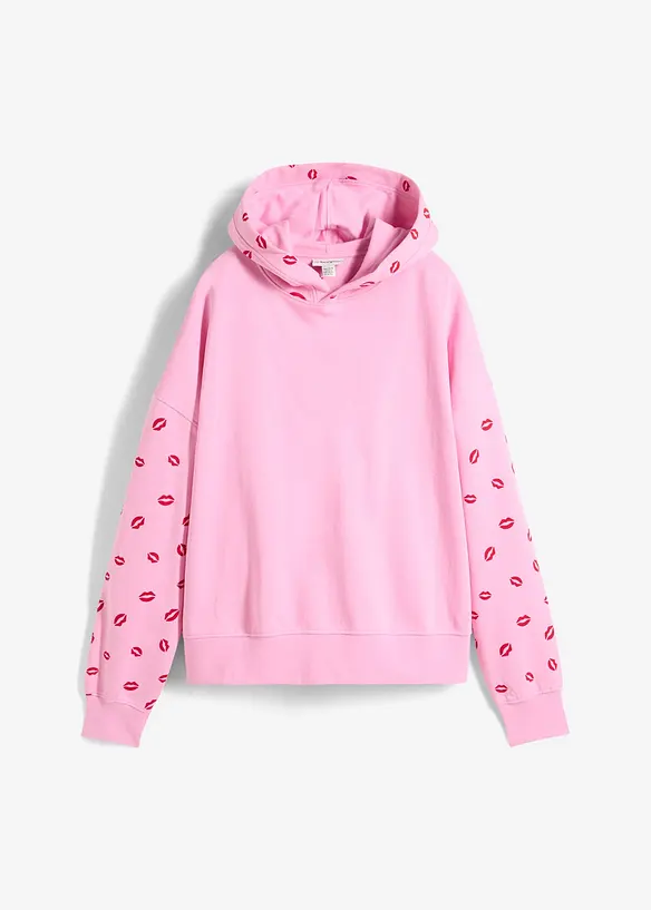 Oversized hoodie van biologisch katoen, bonprix