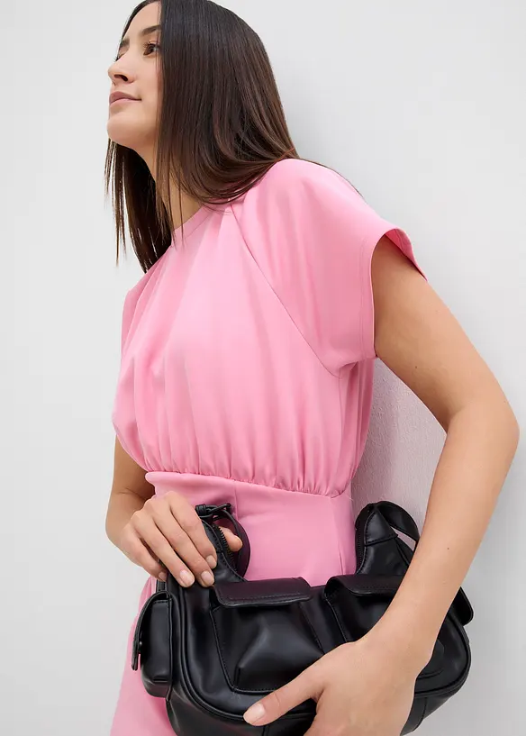 Shirtjurk met plooitjes, bonprix