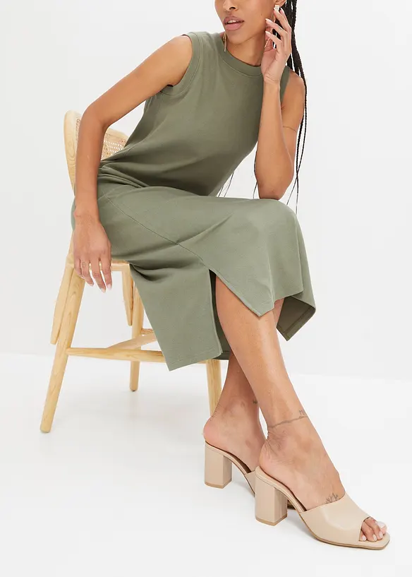 Jersey jurk van katoen met stretch, bonprix