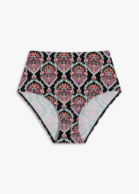 Bikinibroekje met hoge taille en normaal uitgesneden beenopeningen, bonprix