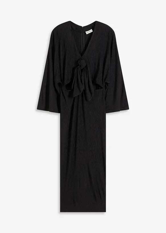 Midi jurk met cut-outs, bonprix