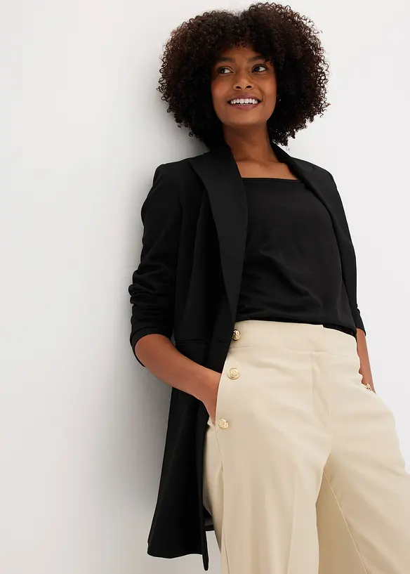 Lange blazer met decoratieve knopen, bonprix