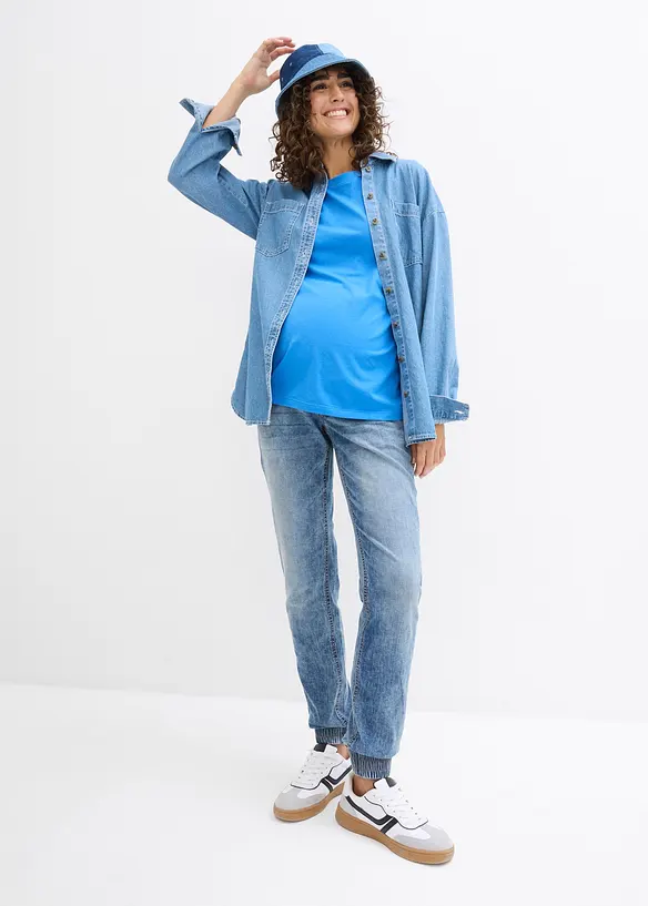 Zwangerschapsshirt (set van 2), bonprix