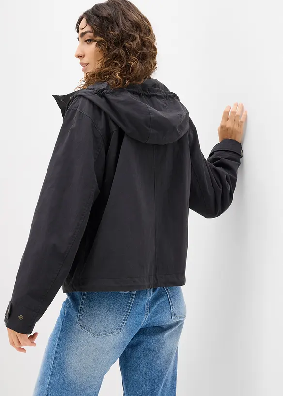 Tussenjas met capuchon, bonprix