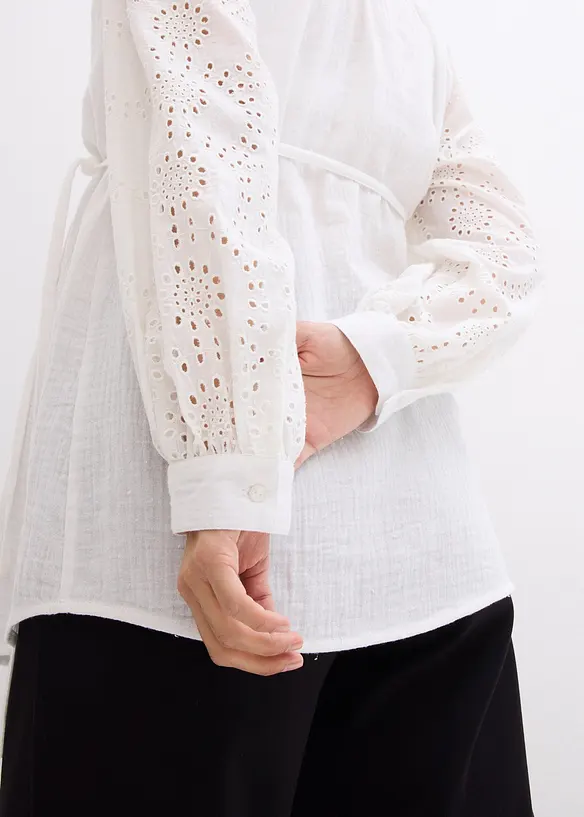 Zwangerschapsblouse van mousseline, bonprix