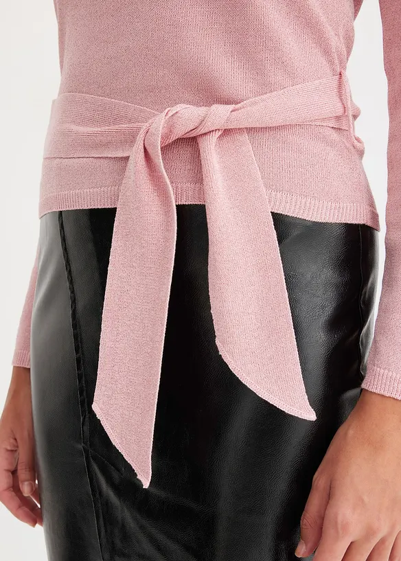 Korte off-shoulder trui, bonprix