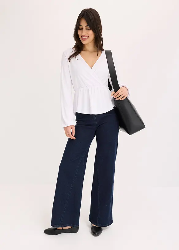 Blouse in wikkellook, bonprix