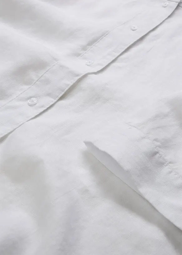 Oversized blouse van puur linnen, bonprix