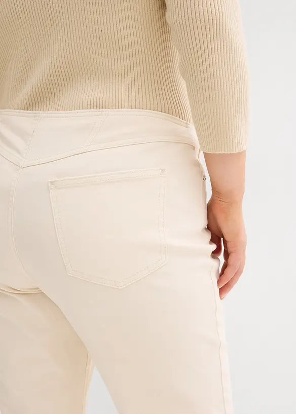 Straight jeans, mid waist, bonprix