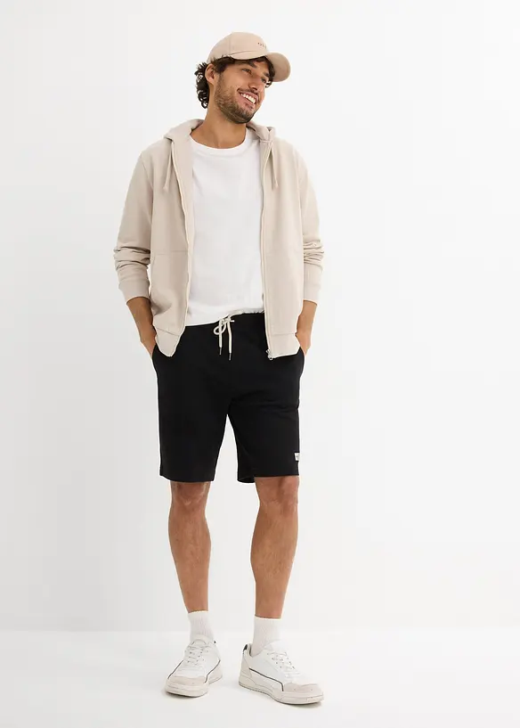 Sweat bermuda (set van 2), bonprix