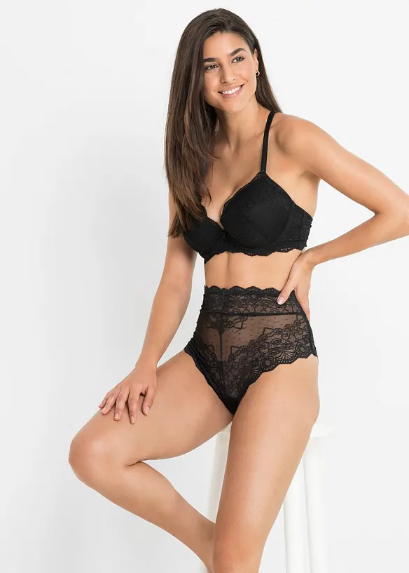 Tailleslip van fijne kant, bonprix