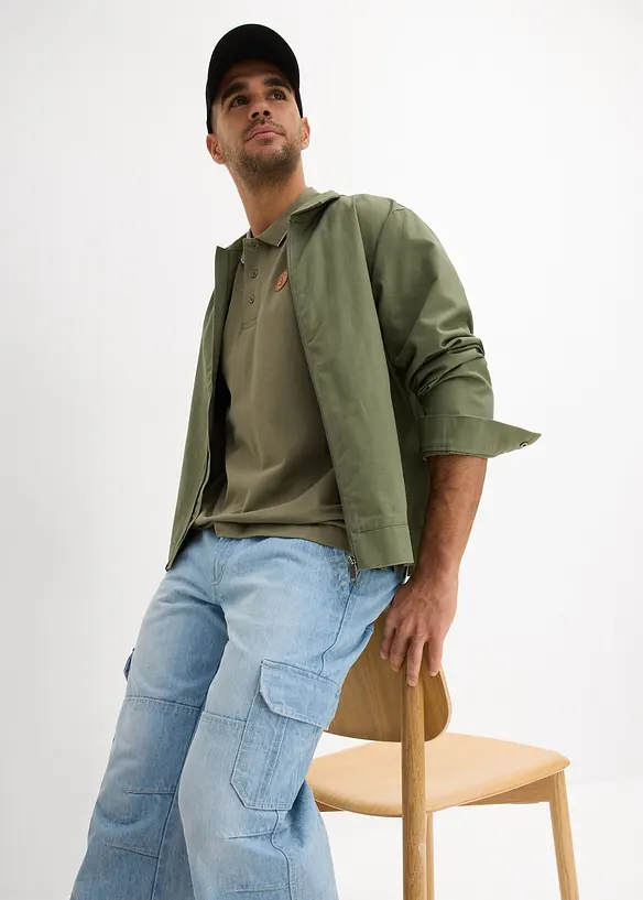 Piqué-poloshirt van biologisch katoen, bonprix