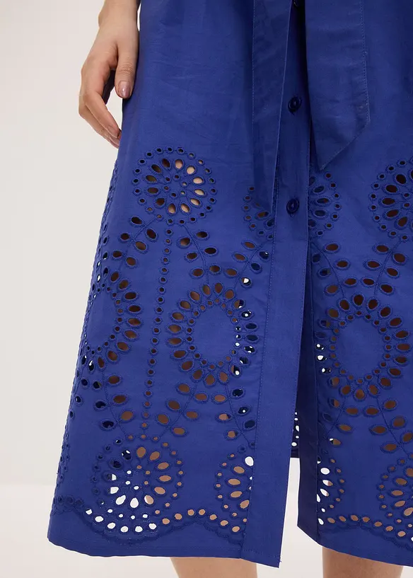 Overhemdjurk met broderie anglaise, bonprix