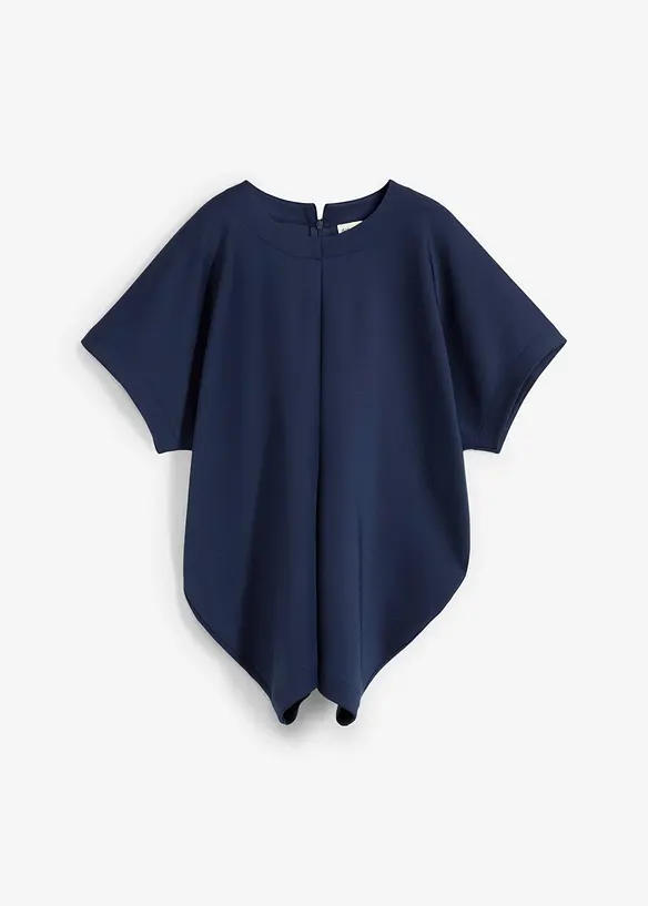 Shirt met gedrapeerde taille, bonprix