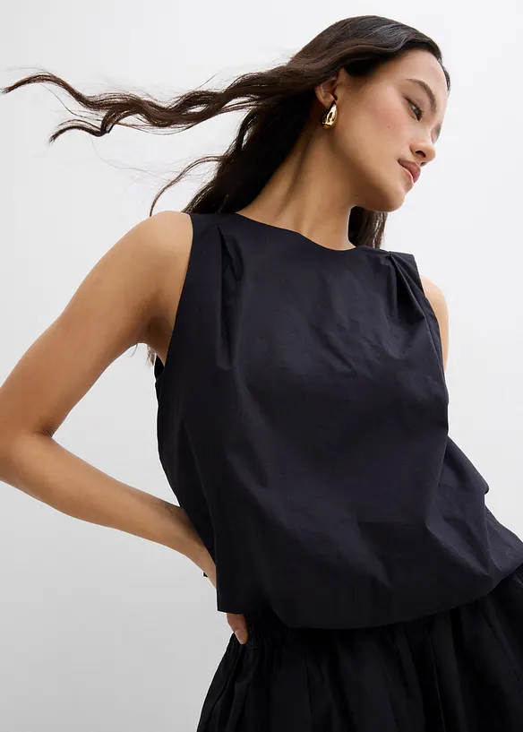 Blousetop van puur katoen, bonprix