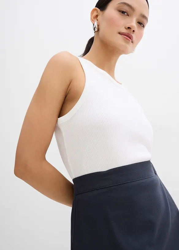 Minirok van twill, bonprix