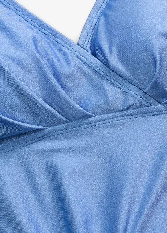 Tankini (2-dlg. set) van glanzend materiaal, bonprix
