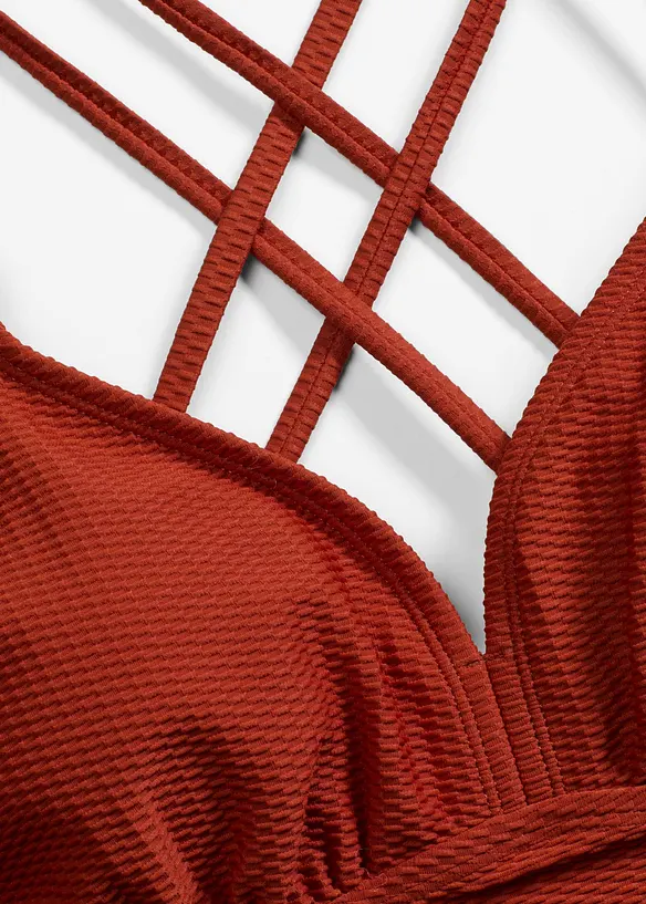 Tankini (2-dlg. set) van geweven stof, bonprix