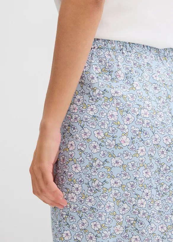 Minirok van vloeiende viscose, bonprix