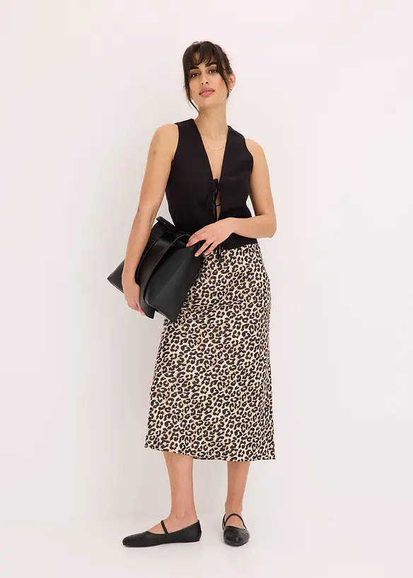 Gilet met strikken, bonprix