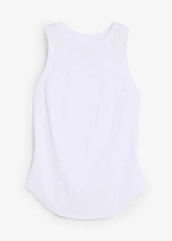 Tanktop met siernaden, bonprix