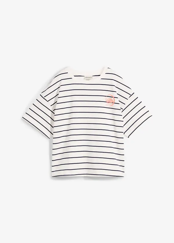 Sweater in een zachte katoenmix, bonprix
