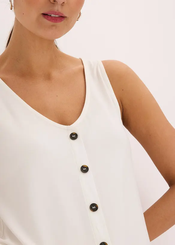 Top met knopen voor, bonprix