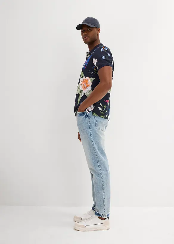 Piqué poloshirt van biologisch katoen, bonprix