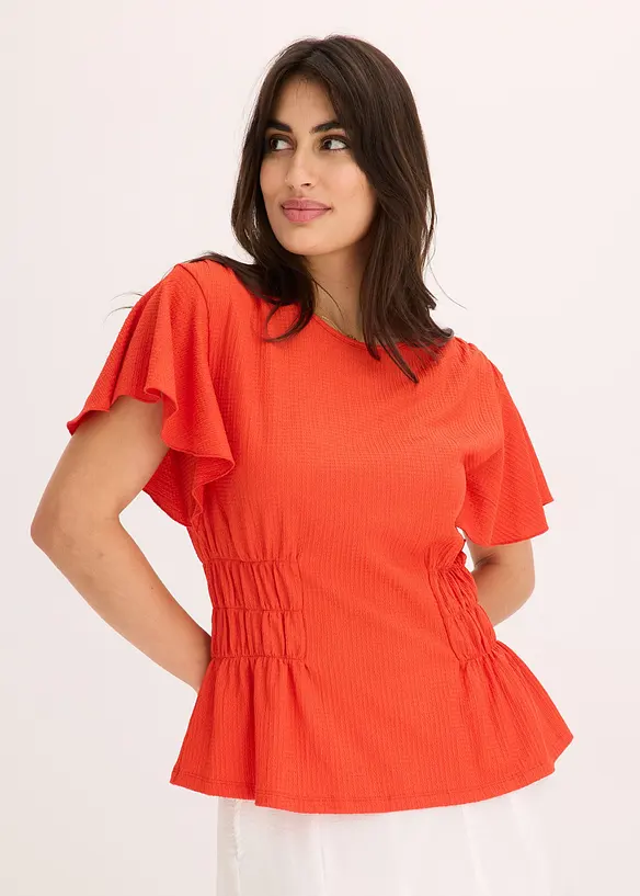 Jersey crêpe shirt, bonprix