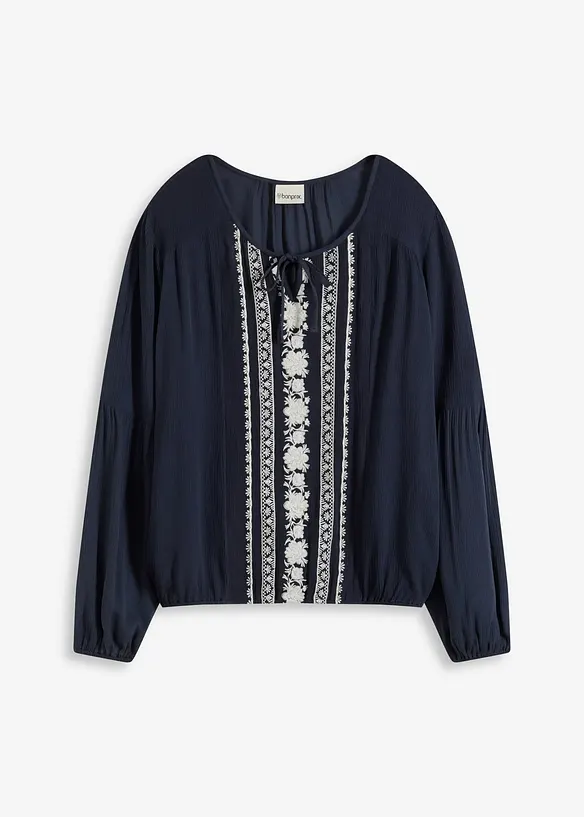 Blouse met borduursel, bonprix