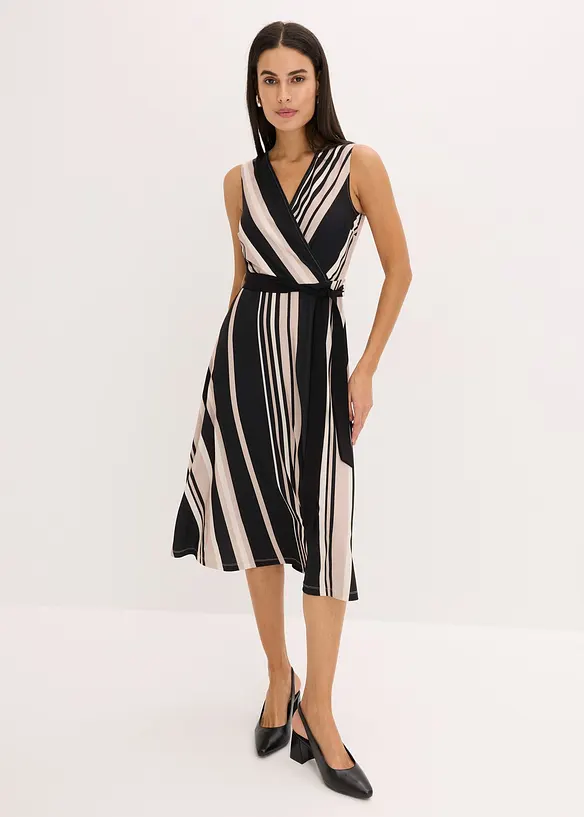 Shirtjurk met strikceintuur, bonprix