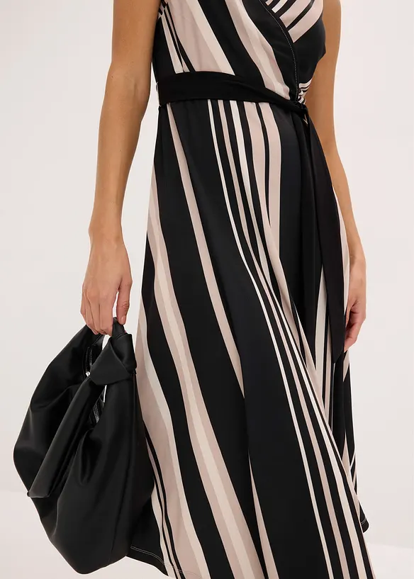 Shirtjurk met strikceintuur, bonprix