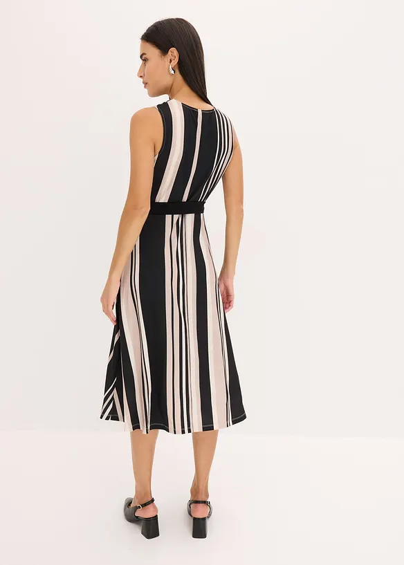 Shirtjurk met strikceintuur, bonprix