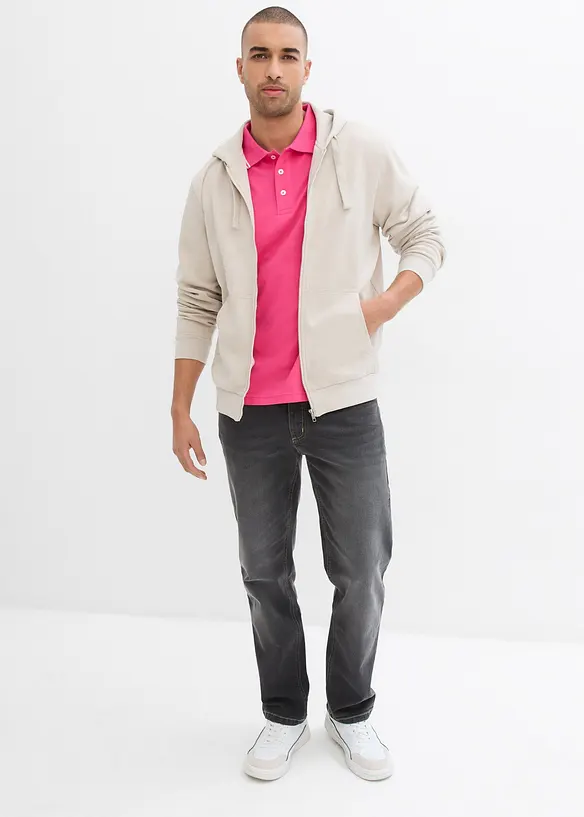 Hoodie met ritssluiting, bonprix