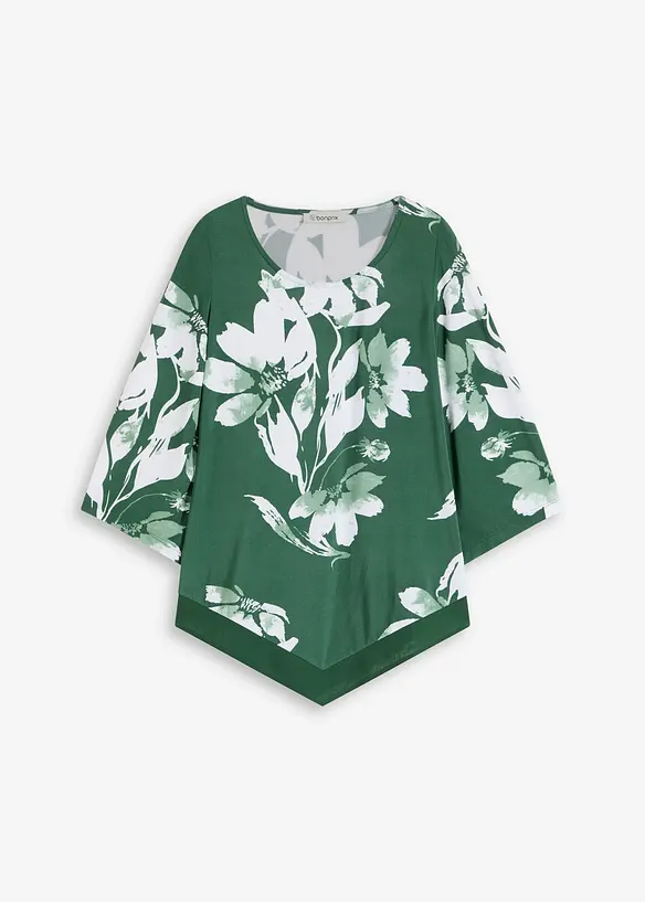 Shirt tuniek met bloemenprint, bonprix