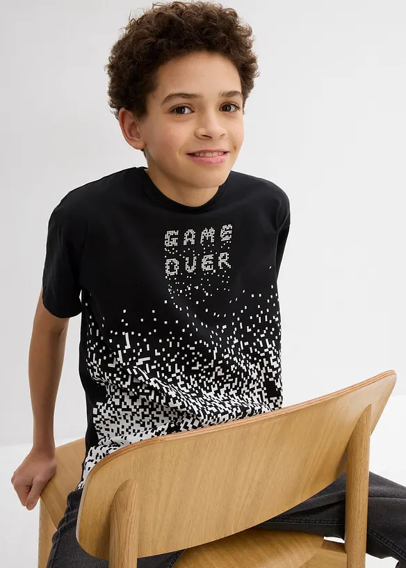 Jongens T-shirt van biologisch katoen, bonprix
