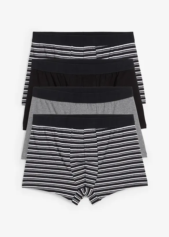 Strakke boxer met katoen (set van 4), bonprix