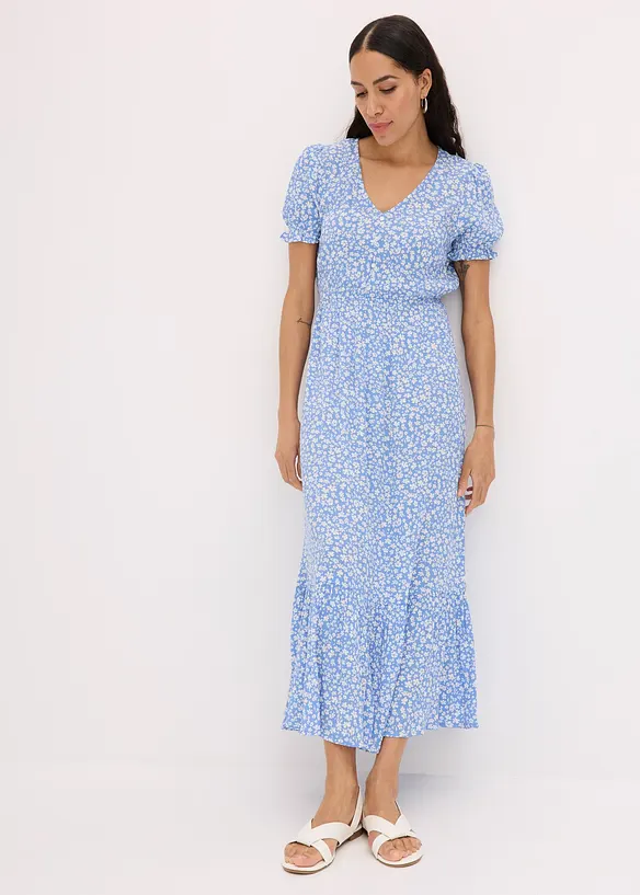 Gedessineerde maxi jurk, bonprix