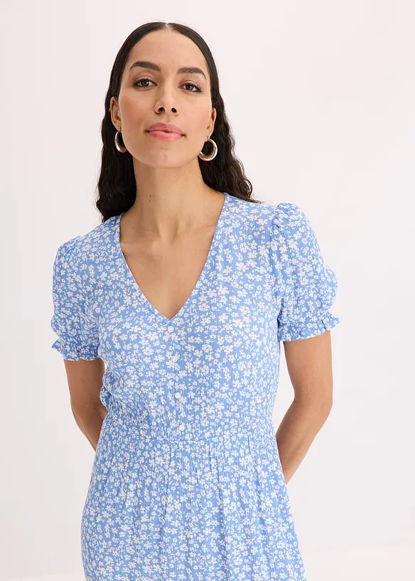 Gedessineerde maxi jurk, bonprix