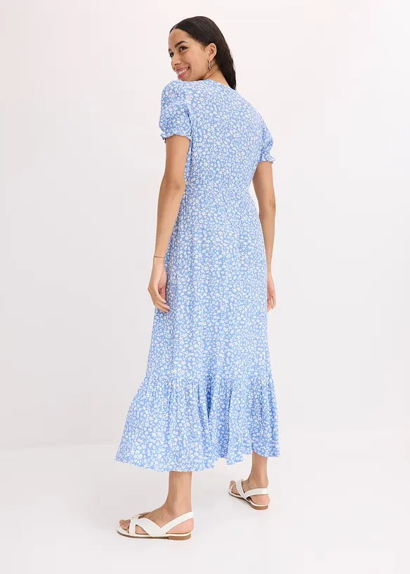Gedessineerde maxi jurk, bonprix