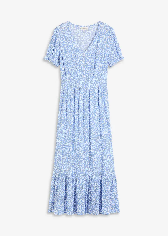 Gedessineerde maxi jurk, bonprix