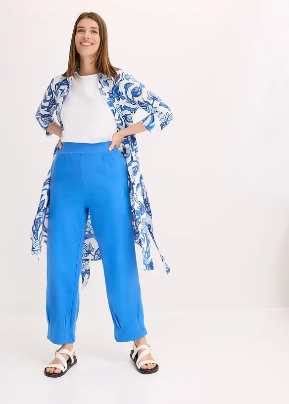 Jersey broek van biologisch katoen, bonprix