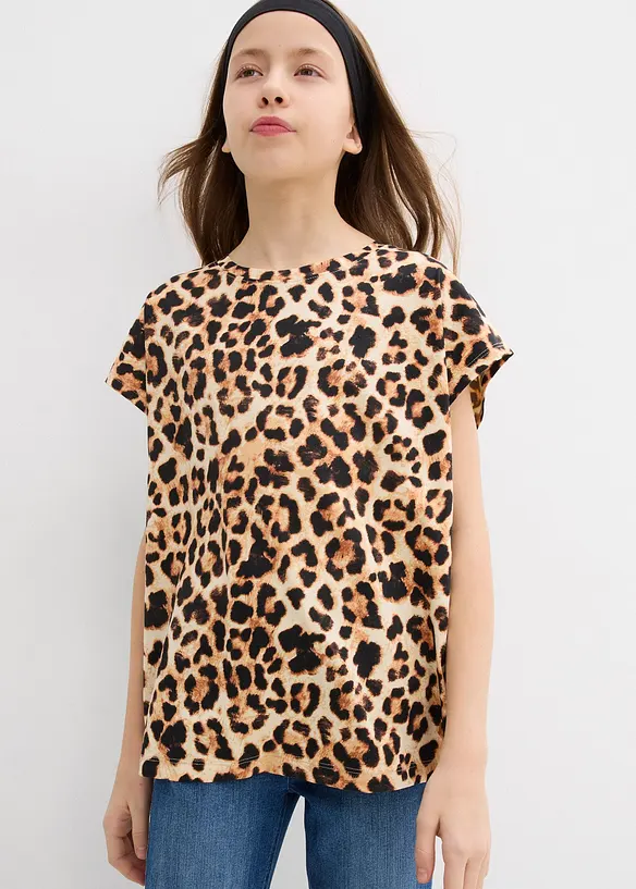 T-shirt van biologisch katoen (set van 2), bonprix