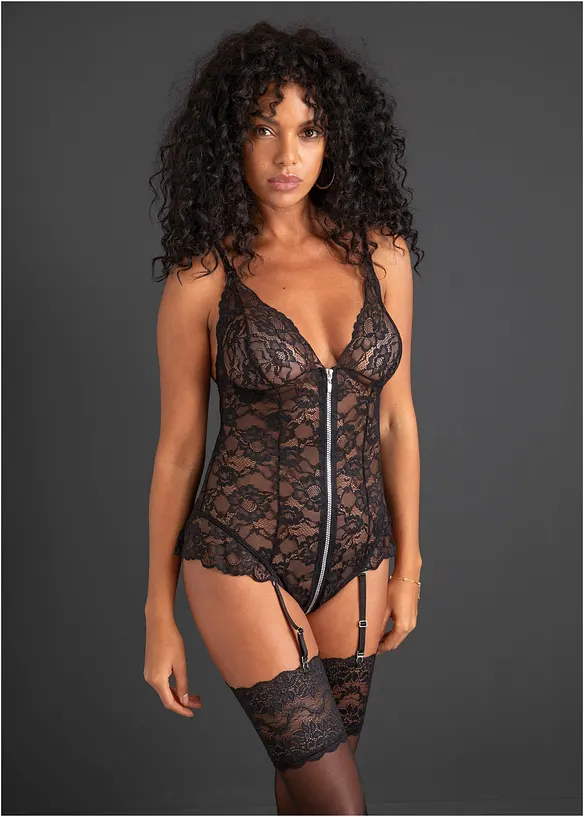 Body met ritssluiting, bonprix