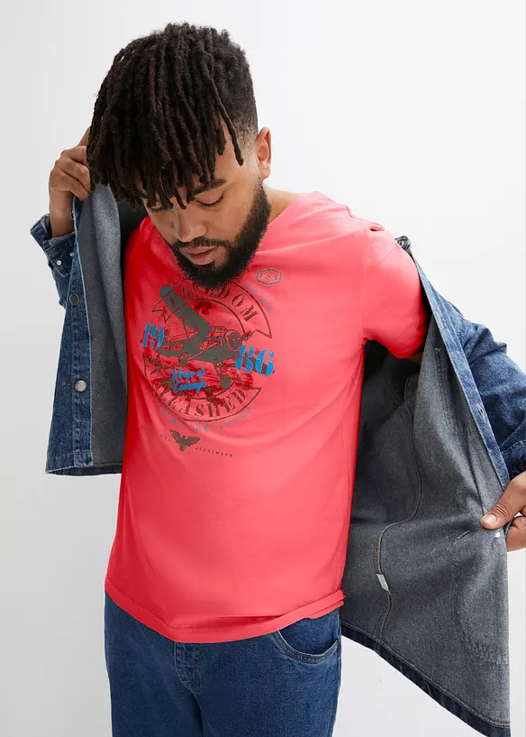 T-shirt van biologisch katoen, bonprix