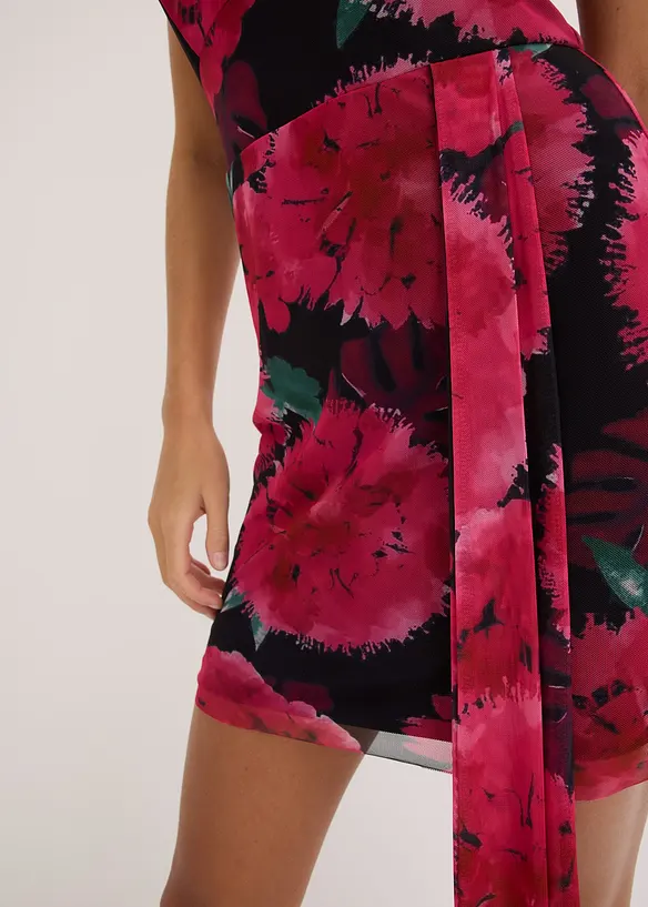 Mini jurk met sleep, bonprix