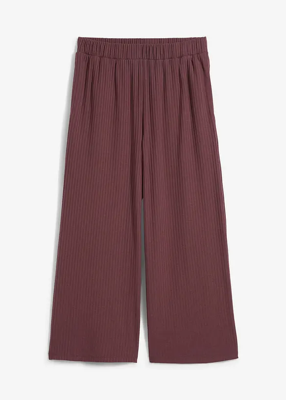 Jersey culotte met comfortabele tailleband, bonprix