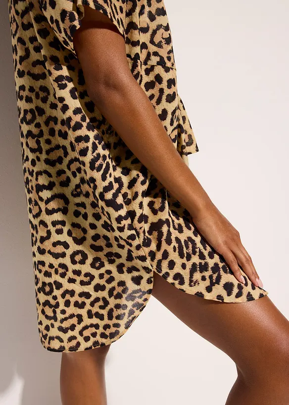 Transparante strandblouse, bonprix