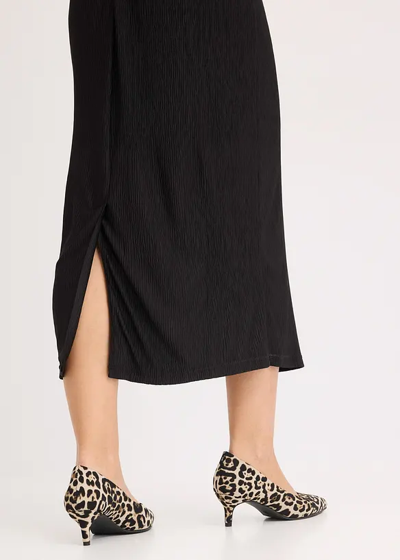 Midi jurk met cut-outs, bonprix